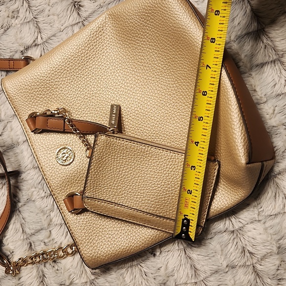 Anne Klein crossbody bag with chain wallet - Picture 3 of 12